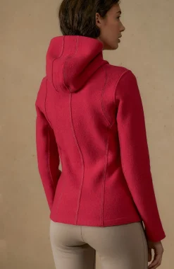 Avery Wolljacke mit Kapuze
