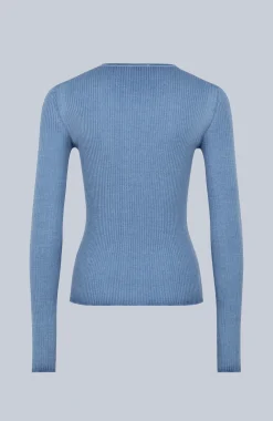 AvrilDyed Rundhals Langarmshirt