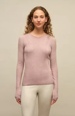AvrilDyed Rundhals Langarmshirt