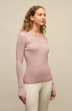 AvrilDyed Rundhals Langarmshirt