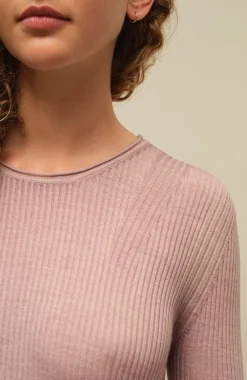 AvrilDyed Rundhals Langarmshirt