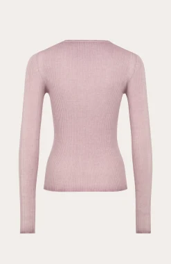 AvrilDyed Rundhals Langarmshirt