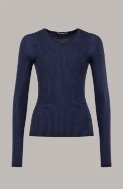 AvrilDyed Rundhals Langarmshirt