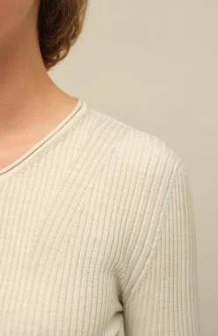 AvrilDyed Rundhals Langarmshirt