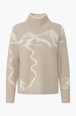 Chatel Pullover mit Skispur Motiv