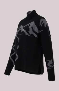 Chatel Pullover mit Skispur Motiv
