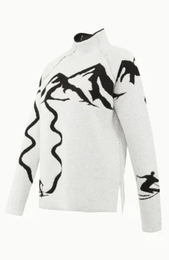 Chatel Pullover mit Skispur Motiv