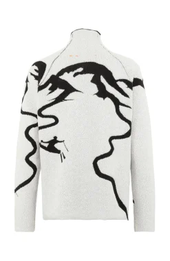Chatel Pullover mit Skispur Motiv