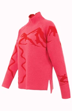 Chatel Pullover mit Skispur Motiv