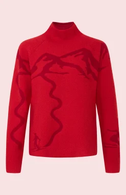 Chatel Pullover mit Skispur Motiv