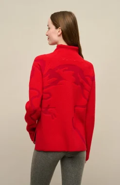 Chatel Pullover mit Skispur Motiv