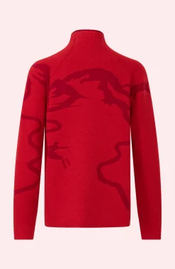 Chatel Pullover mit Skispur Motiv