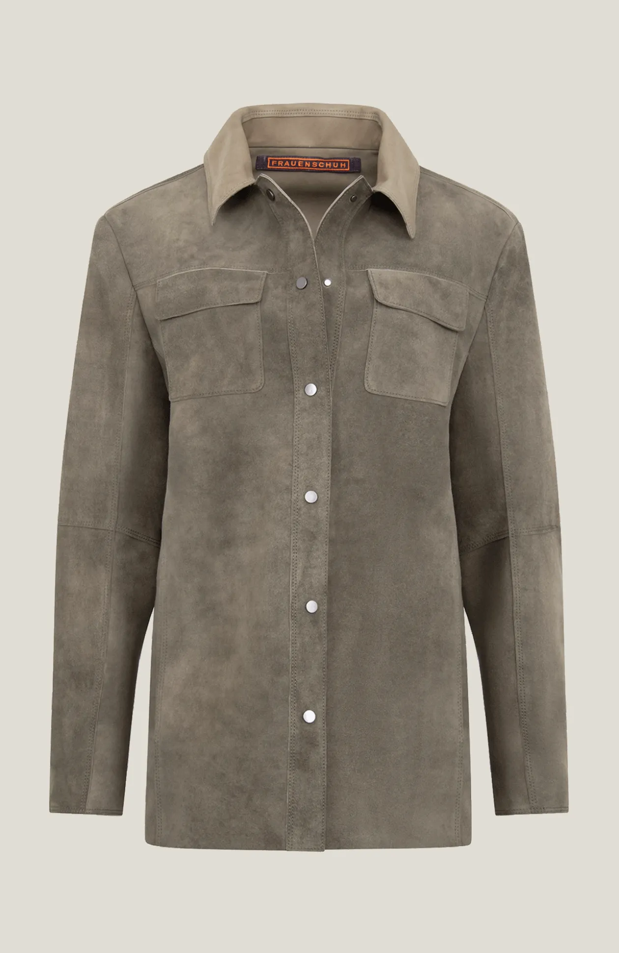 Emely Vintage Leder Hemdjacke