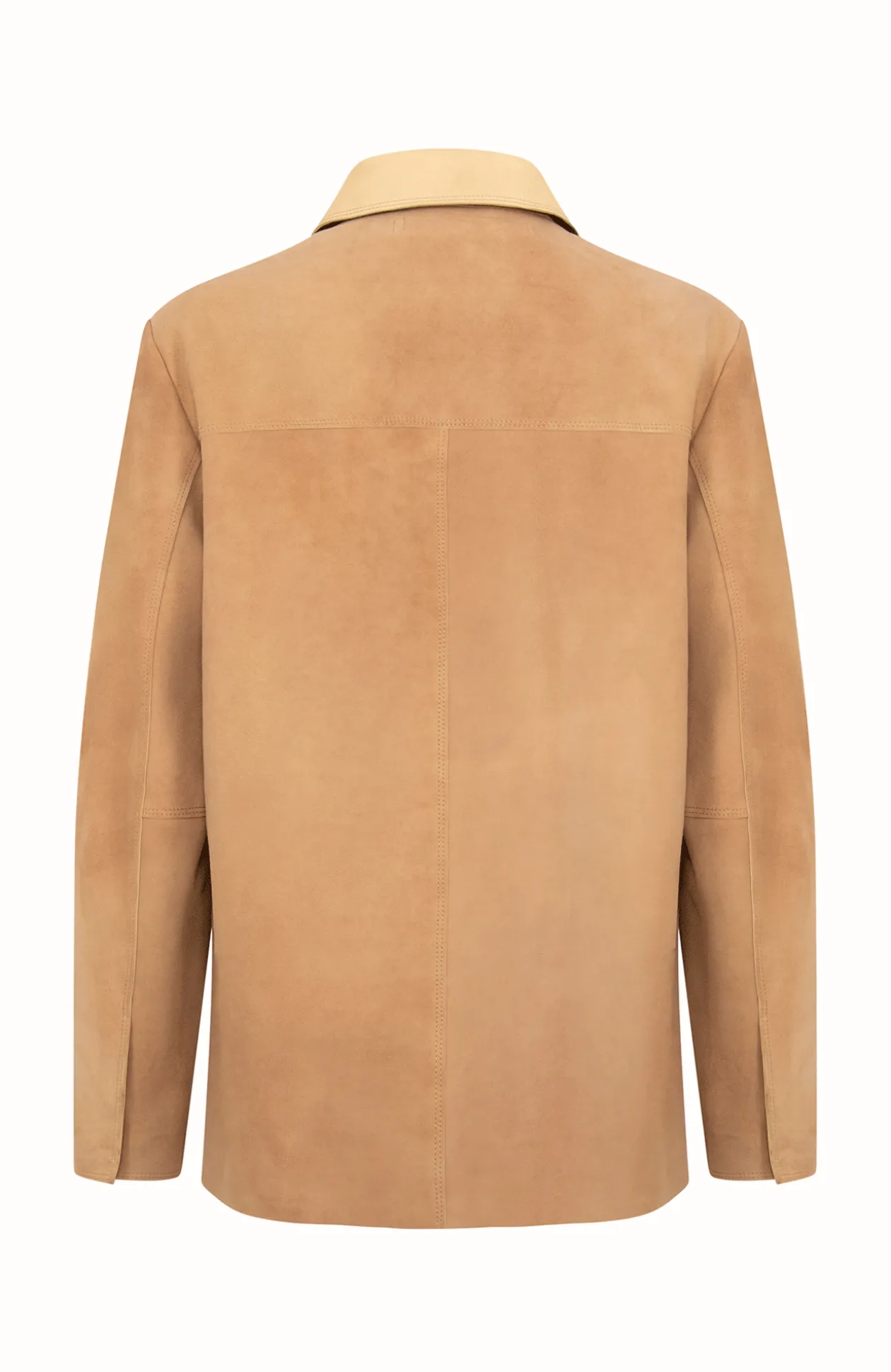 Emely Vintage Leder Hemdjacke