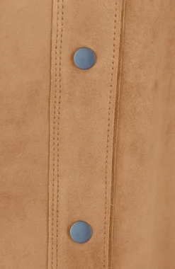 Emely Vintage Leder Hemdjacke