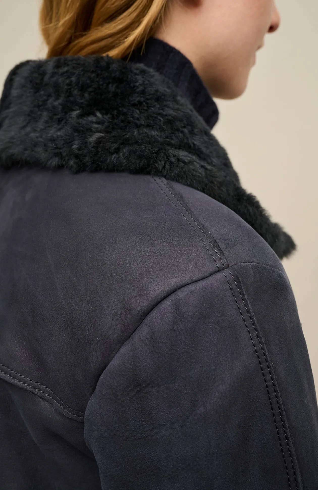 Farina Lammfell Jacke