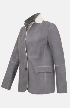 Flavie Eco-Leder Blazer