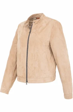 Golda Veloursleder Jacke