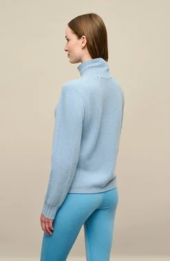 Hana Strickpullover mit Stehkragen