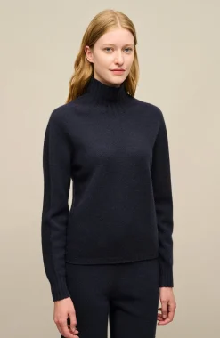 Hana Strickpullover mit Stehkragen