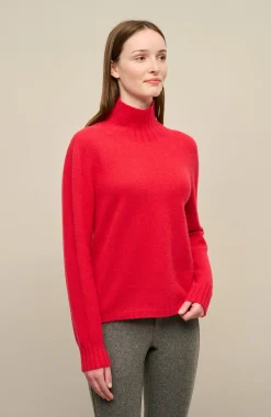 Hana Strickpullover mit Stehkragen
