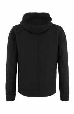 Jeremy Wolljacke mit Kapuze