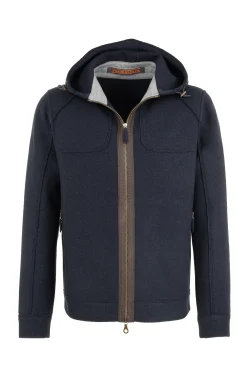 Jeremy Wolljacke mit Kapuze