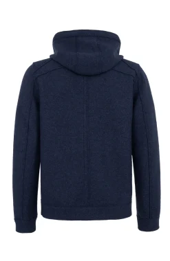 Jeremy Wolljacke mit Kapuze