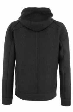 Jeremy Wolljacke mit Kapuze