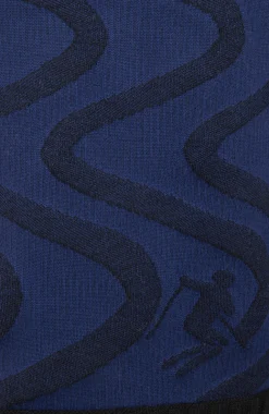 Kaprun Sweater mit Schneespuren Muster