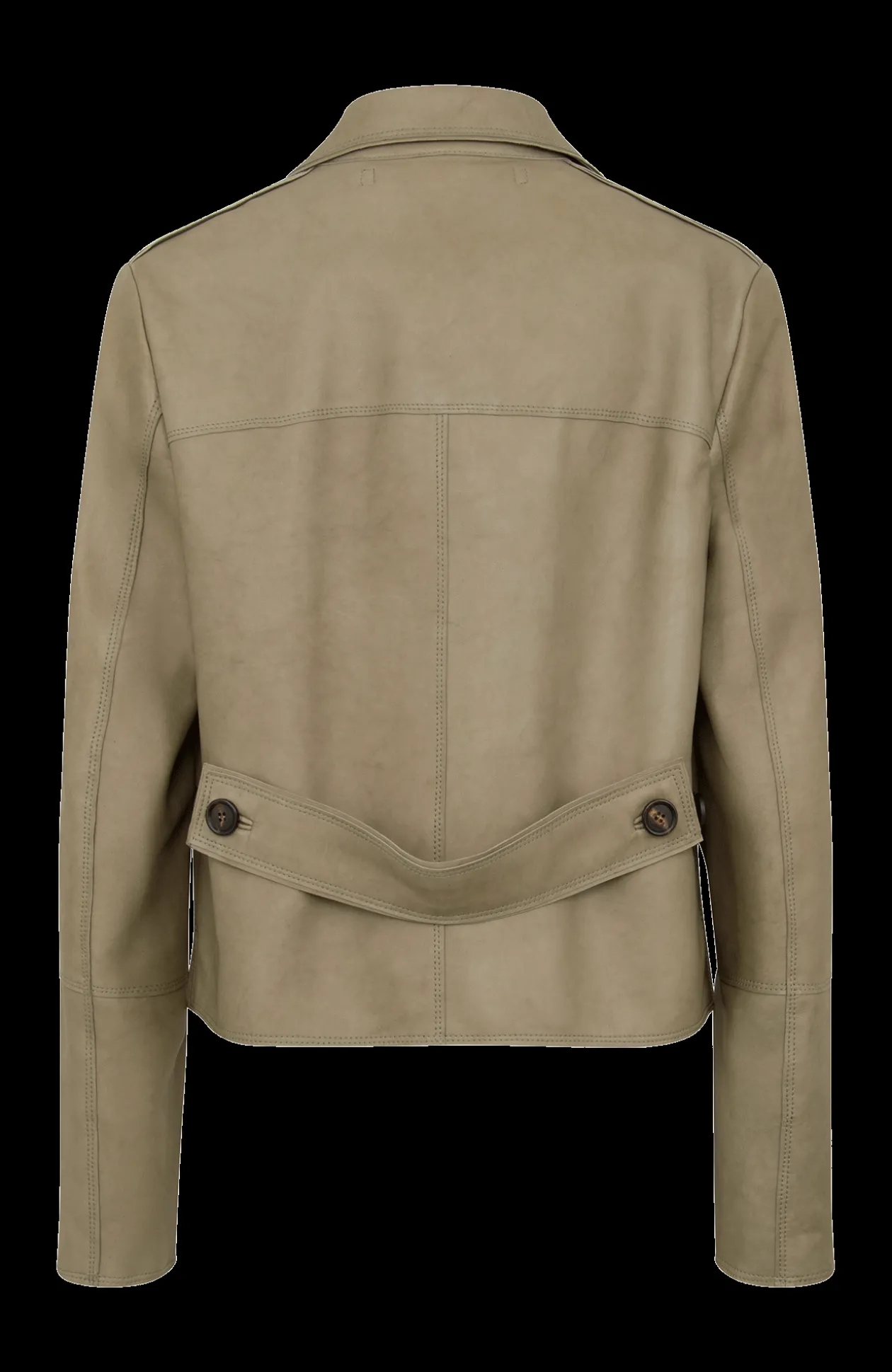 Lin kurzer Nappa Leder Blazer
