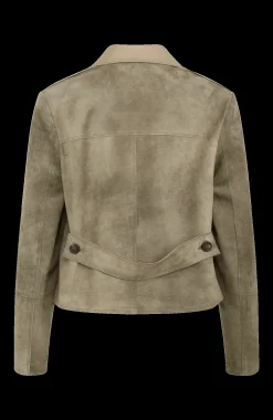 Lin Vintage Lederjacke