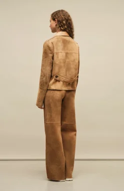 Lin Vintage Lederjacke