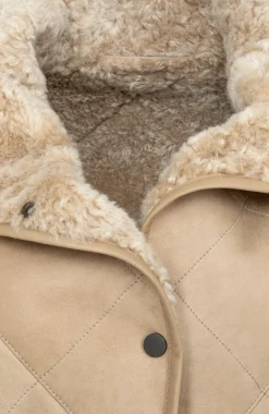 Luana Lammfell Jacke