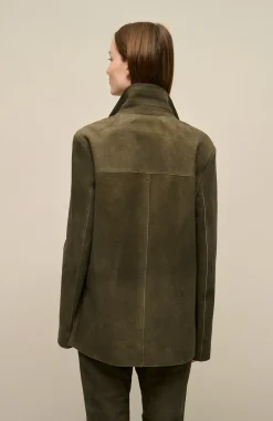 Luise Oversized Leder Blazer