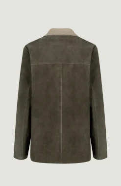 Luise Oversized Leder Blazer