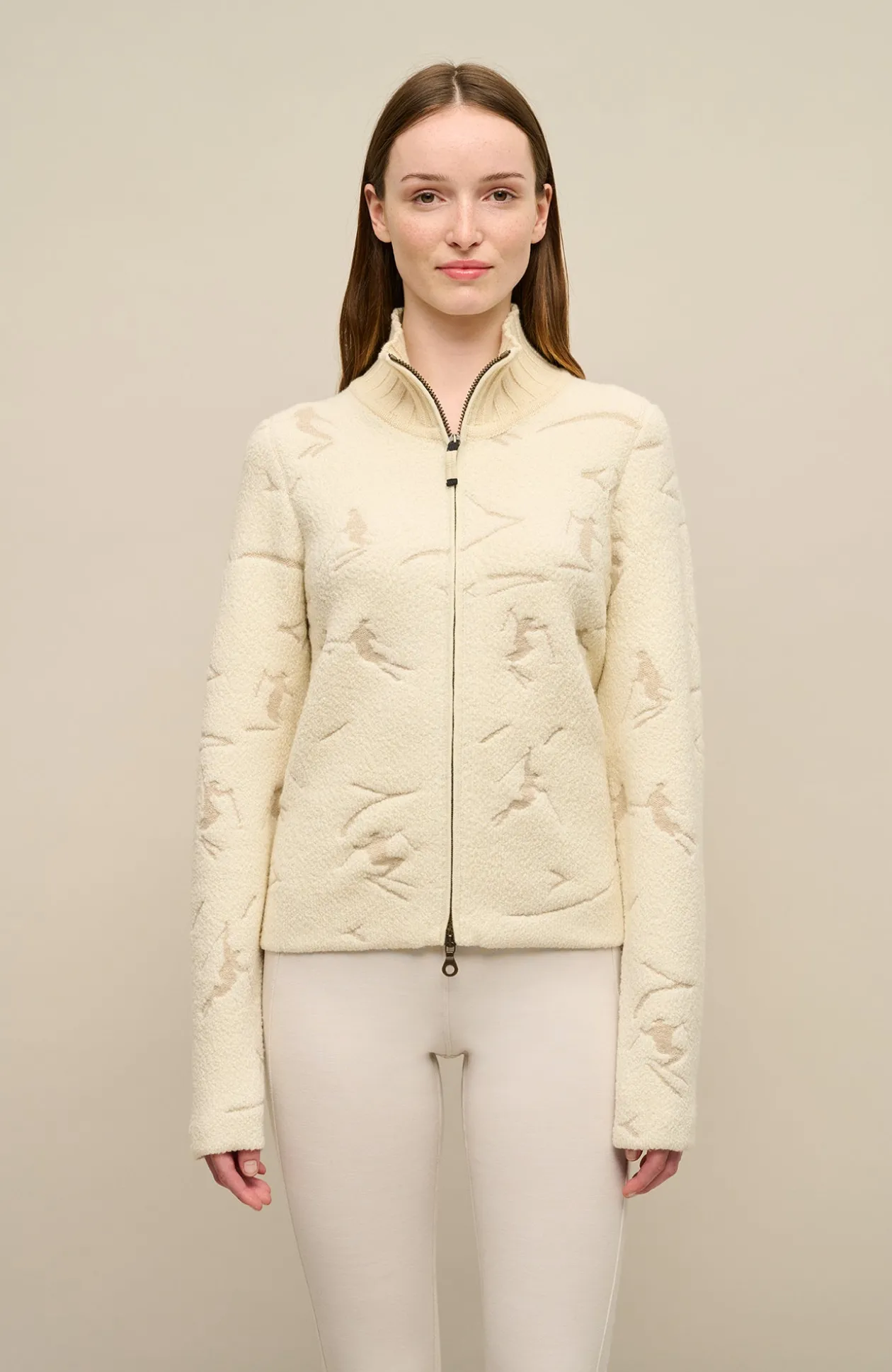 Neele Merino Zip Jacke