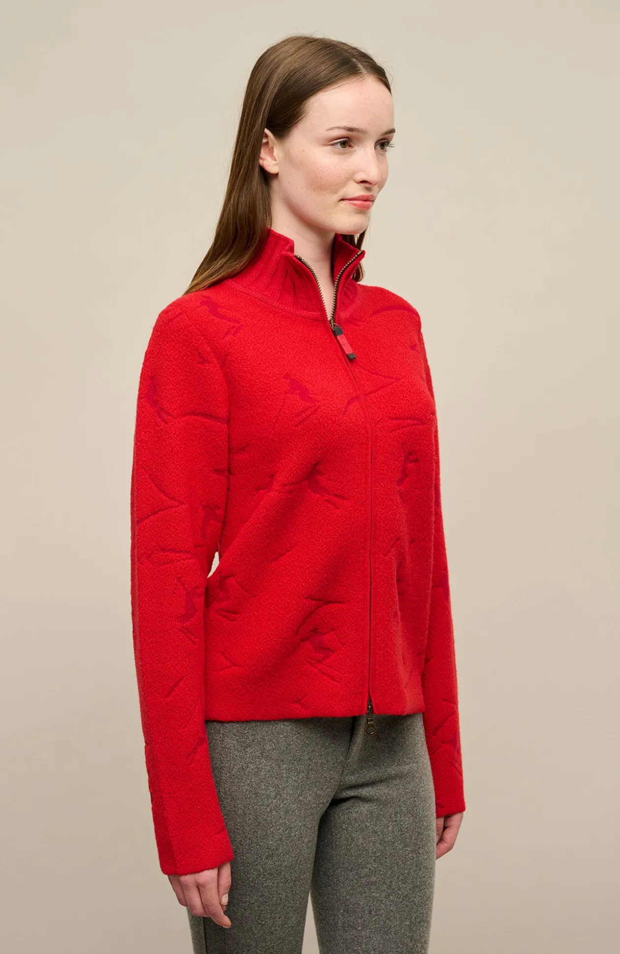 Neele Merino Zip Jacke