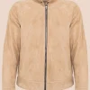 Nico Jacke aus Veloursleder