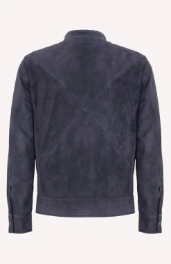 Nico Jacke aus Veloursleder