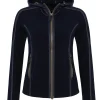Rania Biodegradable Fleecejacke mit Kapuze
