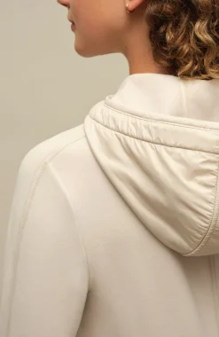 Rania Biodegradable Fleecejacke mit Kapuze