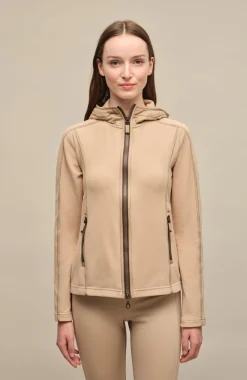 Rania Biodegradable Fleecejacke mit Kapuze