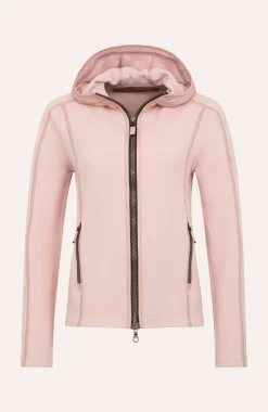 Rania Biodegradable Fleecejacke mit Kapuze