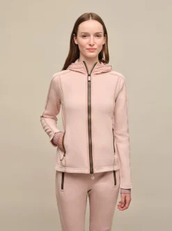 Rania Biodegradable Fleecejacke mit Kapuze