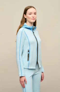 Rania Biodegradable Fleecejacke mit Kapuze