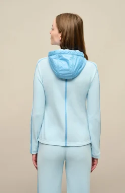 Rania Biodegradable Fleecejacke mit Kapuze
