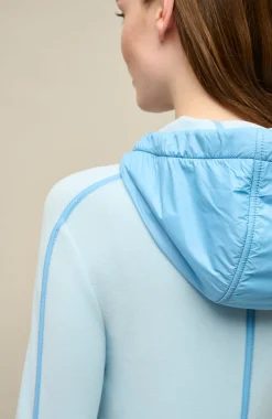 Rania Biodegradable Fleecejacke mit Kapuze