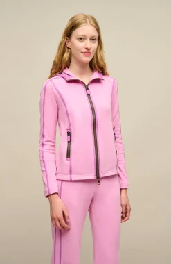 Rania Biodegradable Fleecejacke mit Kapuze