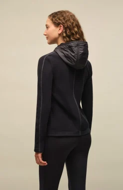 Rania Biodegradable Fleecejacke mit Kapuze